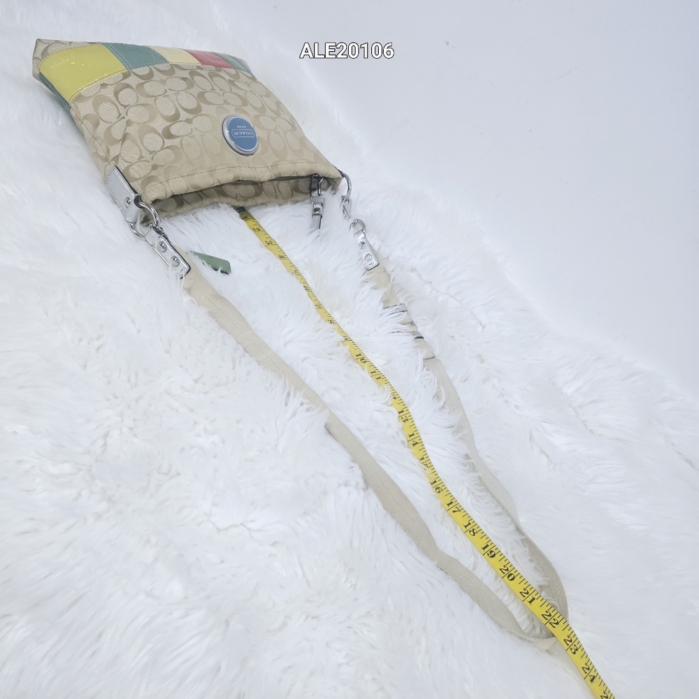 Coach Beige And Multicolor Patchwork Crossbody Bag - image 4